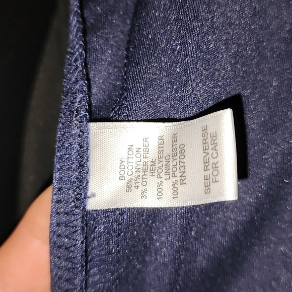 CATO Overlay Lace, 3/4 sleeve, over knee Dress. - Picture 4 of 10